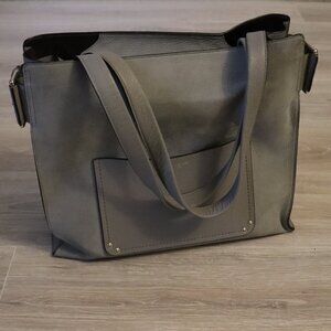 Henri Bendel Grey Lenox Tote